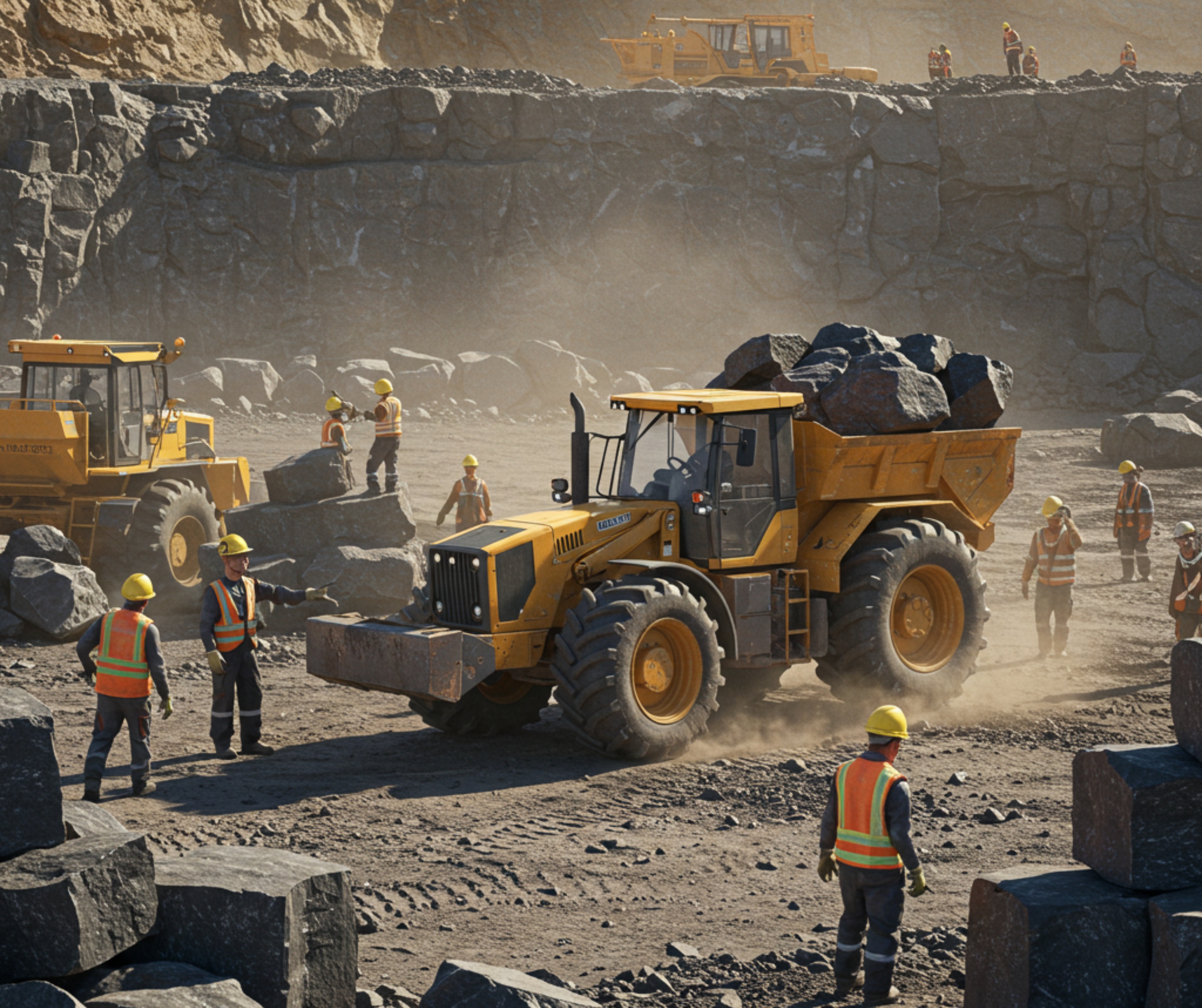 معدات المحاجر